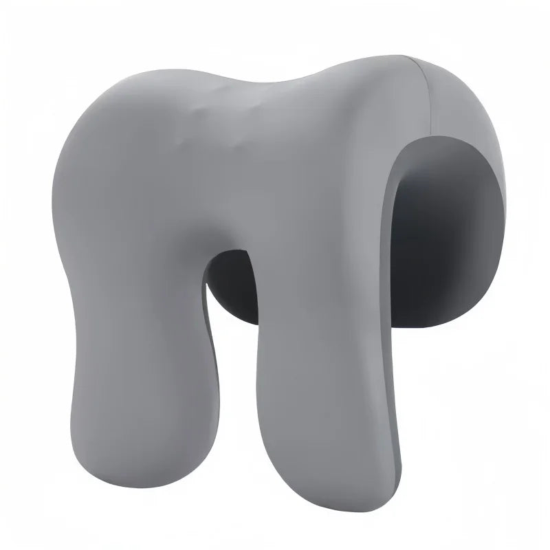 Ergonomic Nap Pillow Memory Foam Throw Pillow Chair Back Heightened Cushion Neck Support Face Down Sleeping Pillows