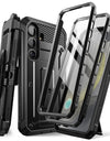 For Samsung Galaxy S25 Case UB Pro Heavy Duty Rugged Phone Case with 2 Front Frame Built-in Screen Protector & Kickstand