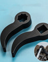 Tool Crowbar Adapter Head 1/2 Inch Drive Ratchet or Open End Wrench Suitable for Your Toolbox DIY Tools Axle Shaft Removal