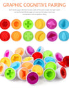 Montessori Games  toy Smart Egg Shape Match Puzzle For s   Development Toy Educational Toy For  1 2 3 4 Year