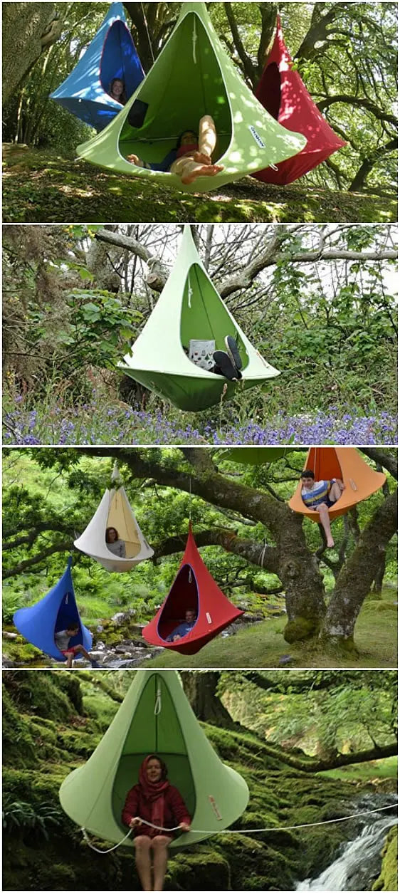 Waterproof Outdoor Garden Camping Hammock Swing Chair Foldable Children Room Teepee Tree Tent Ceiling Hanging Sofa Bed