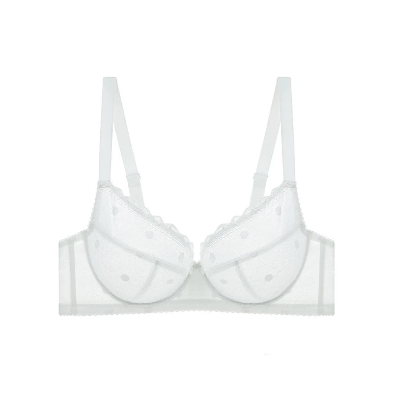Womens Lace Underwire Minimizer Push Up Bra