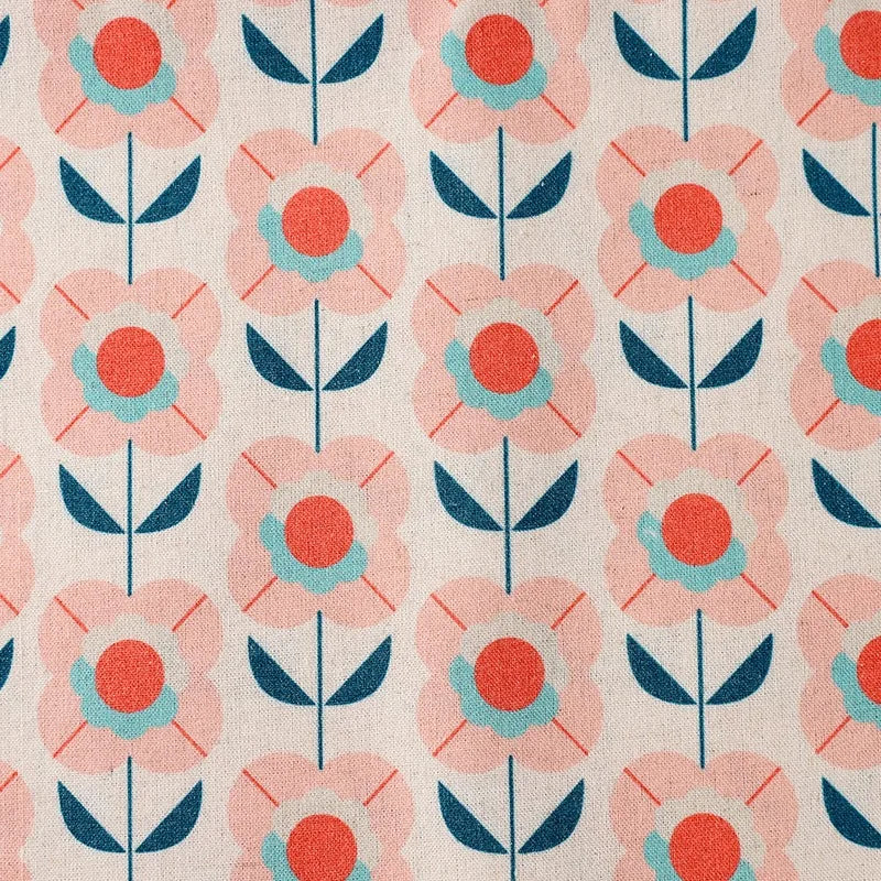 1/2/3/5M ethnic style linen canvas fabric for home textile DIY handmade sewing accessories sofa tablecloth by the meter