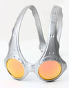 Cycling Glasses Fashion Cycling Personality Glasses Retro Uv Protection Silver Frame Glasses Outdoor Cycling Equipment