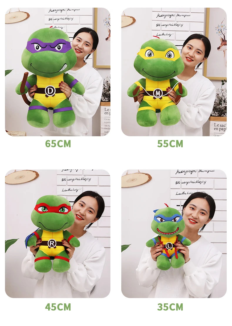 65cm Ninja Turtle Plush Toy Soft Stuffed Animal Doll