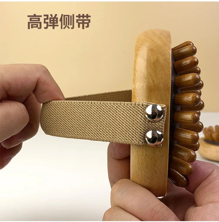 1pc Wood Air Cushion Body Meridian Massage Health Care Comb Brush Hairbrush Comb Scalp Hair Care Healthy Bamboo Comb