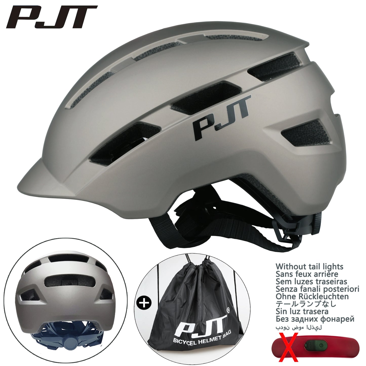 USB Rechargeable LED Cycling Helmet For Road Mountain Bike