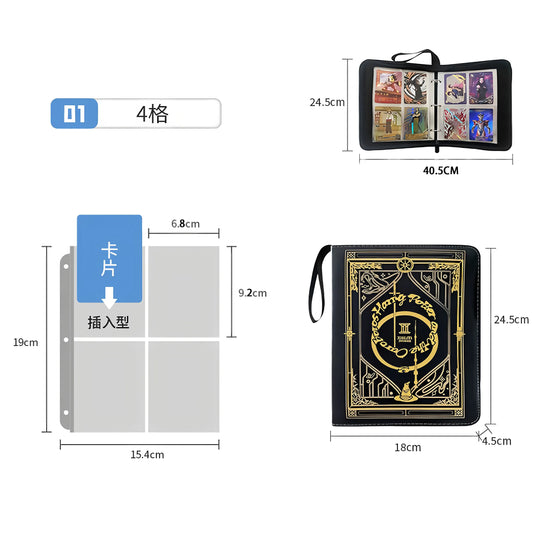 2026 Soccer Trading Card Album Football Card Collection Binder