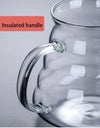 300/500/700ml Glass Coffee Pot With Filter Drip Brewing Hot Brewer Cloud Shaped Kettle Coffee Brewer Utensils Clear Teapot