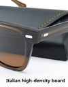 square Vintage Sunglasses Men Polarized Sunglass Driving Sun glasses