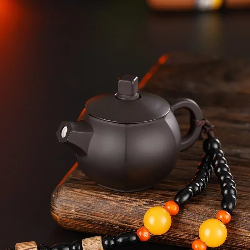 Creative Teapot Gas Lighter Adjustable Flames with Playing Inflation Windproof Red Flame Cigarette Accessories Unique Gift
