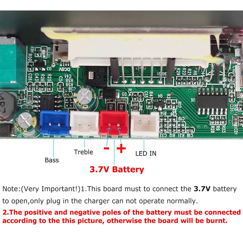 30W Bluetooth 5.0 Amplifier Board with USB TF Card MP3 Decoder and Remote Control