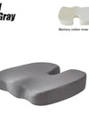 1Pcs Coccyx Seat Cushion Memory Foam U-Shaped Pillow for Chair Cushion Pad Car Office for Tailbone Pain Massage Pillow