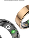 R02 Smart Ring Military Grade Titanium Steel Shell Health Monitoring IP68 & 3ATM Waterproof Multi-sport Modes