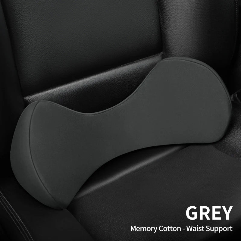 Multi-purpose Back Cushion Lumbar Support Pillow Memory Foam Relieve Pain Lumbar Back Support Cushion for Office Chair Car Seat