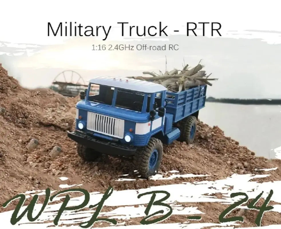 1 to 16 Scale 4WD Remote Control Military Off Road Truck