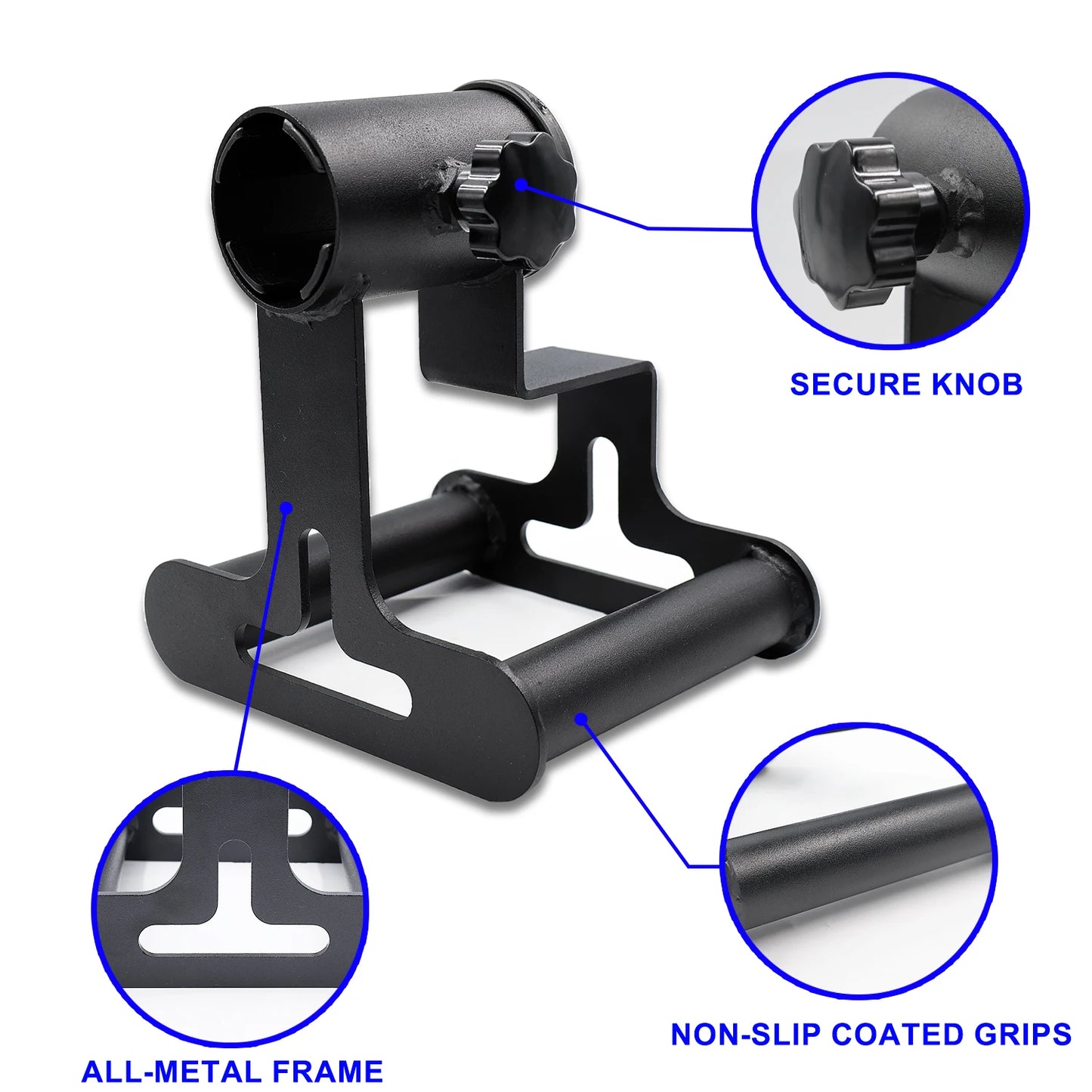 T-Bar Row Landmines Handle Attachment Metal Frame Heavy Duty Weight Lifting Accessories for 2" Bar Fitness equipment