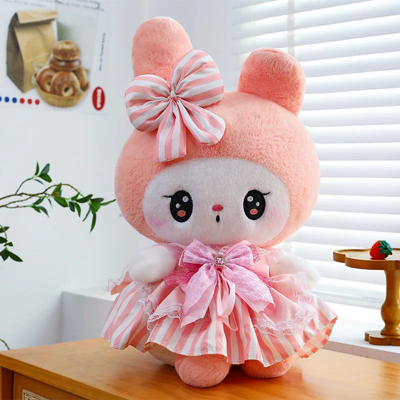 Cute Character Diamond Bow Plush Stuffed Doll Pillow Toy