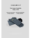 Outdoor Camping Cowhide Insulated Heat-Resistant Gloves High Temperature Resistant Kitchen Microwave BBQ Gloves