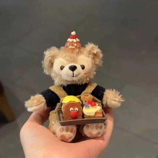 Disney Duffy ShellieMay Plush Toy Backpack Keychain 12cm