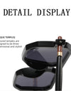 Square Sunglasses For Men Fashion Glasses Luxury Retro Blue Light Blocking Shades