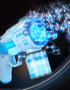 Space Electric Automatic Light Bubble Machine Bubble Gun Summer Beach Bathing Outdoor Games Children Fantasy Toy