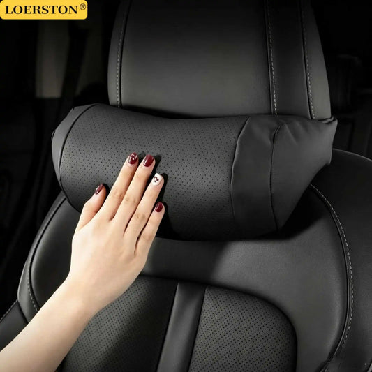 3D Car Headrest Neck Support Pillow for Travel Comfort