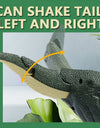 Children Decompression Dinosaur Toy Creative Hand-operated Telescopic Spring Swing Dinosaur Toys Christmas Gifts for Kids