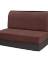 2pcs/set Rv Dinette Cushion Covers Stretch Jacquard Camper Seat Cover Dining Sofa Cover Removable for Rv Camper Car Bench Seats
