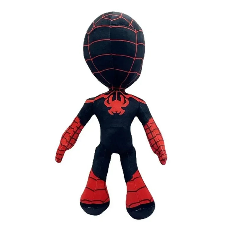 25~30CM Anime Spiderman Plush Toys Into the Spider-Verse Gwen Peter Parker Noir Dolls Soft Stuffed Toy For Kids Gift