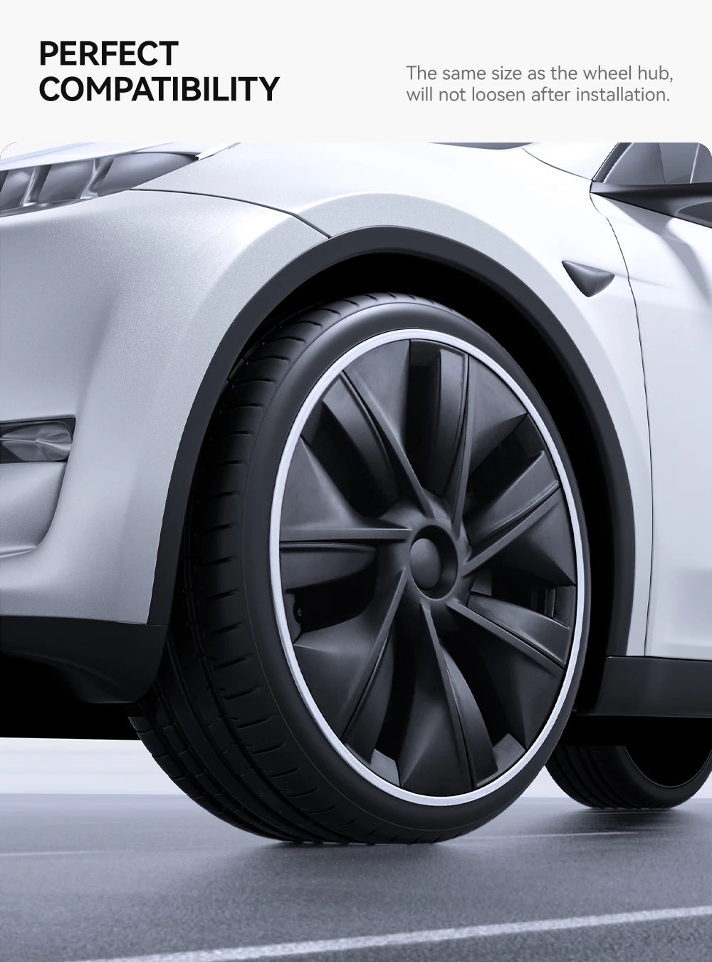 Wheel Hub Protection Ring Rim Cover for Tesla Model 3 and Model Y 2019 2025 19 to 20 Inch High Performance