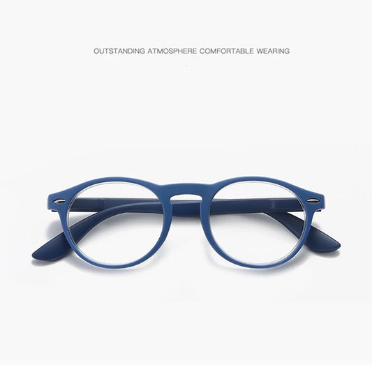 Round Acetate Reading Glasses with Classic Frame for Men and Women