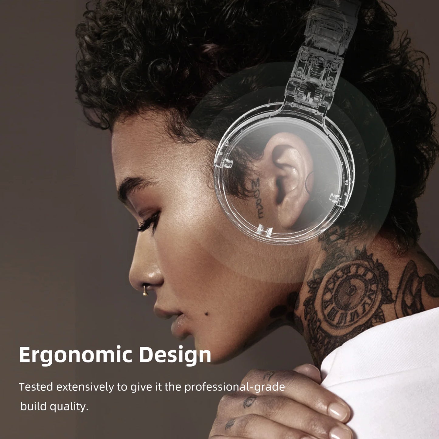 Wired Headphones Professional Studio Pro 10/30/50 DJ Headphones With Microphone Over Ear HiFi Hi-Res Monitor Headset