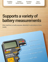 Button Cell Battery Tester Power Bank Detectors 9V N D C AA AAA Universal Household LCD Display Battery Tester Tools