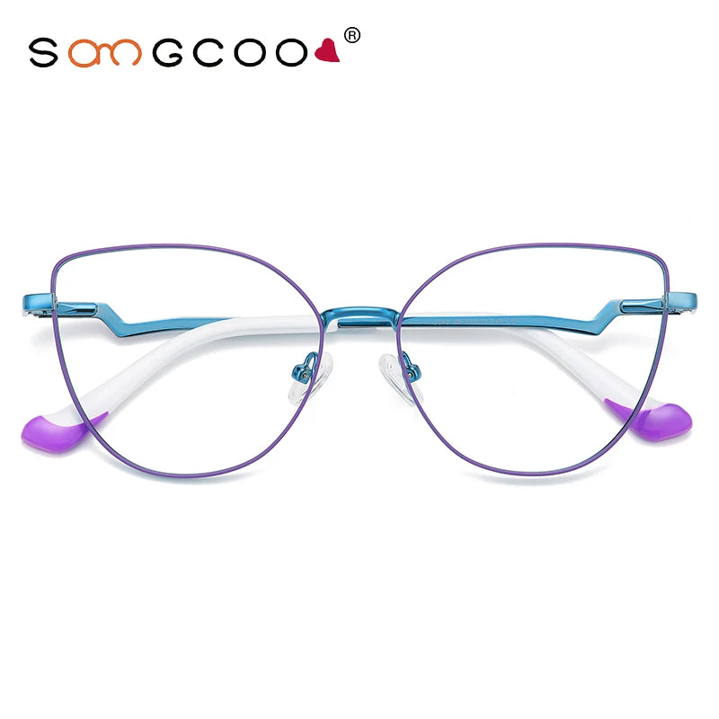 HONGMEI lunette Prescription glasses for women 's grade glasses Reading Eye in trend myopia Blue light filter 3043