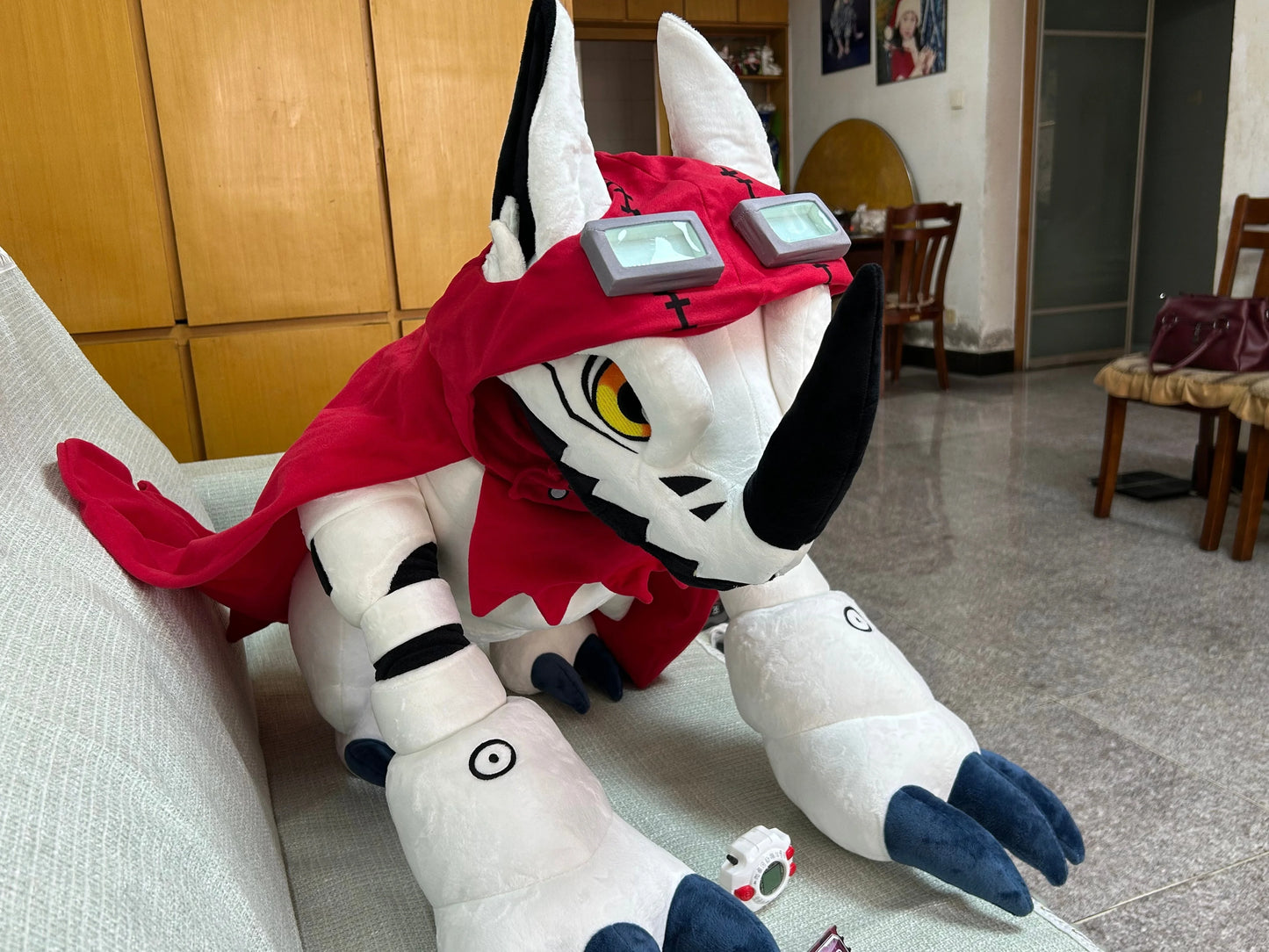 Giant Digital Monster Plush Cushion Soft Stuffed Doll