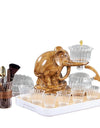 Heat-resistant Glass Teapot With Base Creative Tea Set Elephant Shape Automatic Tea Set Pu'er Oolong Teapot And Cup Set