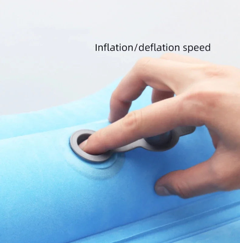Inflatable Pillow Travel Work Journey Bus Train Airplane Sleeping Neck Pillow Neck Protection Cervical Inflatable Body Pillow