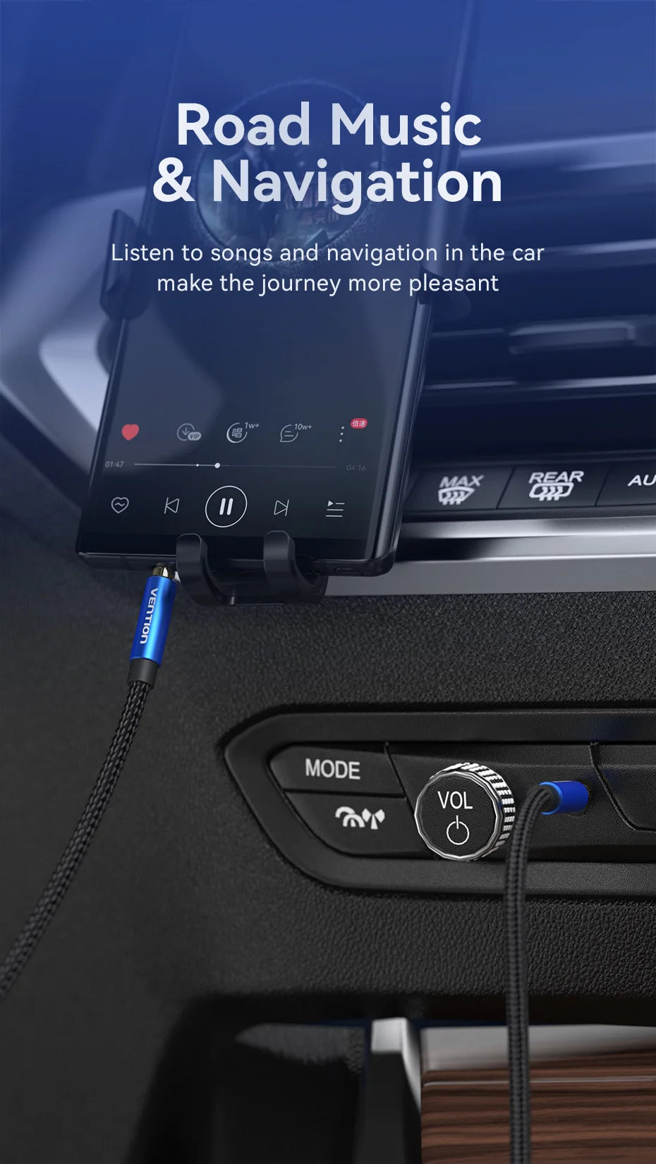 Aux Cable 3.5MM Jack Male to Male 3.5mm Audio Cable Jack for JBL Headphones Xiaomi Oneplus Speaker Cable Car Aux Cord