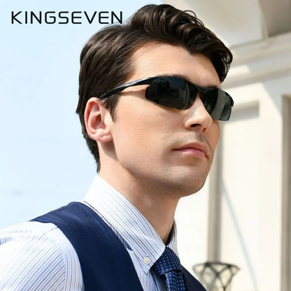 Genuine Polarized Men Aluminum Sunglasses Driving Mirror Lens Male Sun Glasses Aviation Women For Men Eyewear