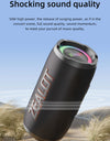 50W Portable Super Subwoofer Portable Speaker Home Outdoor Waterproof Column Bluetooth Speaker Sound Box