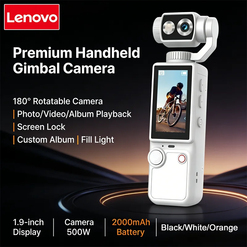 4K HD WiFi Wearable Sports Camera with Touch Screen Night Vision and EIS Stabilization