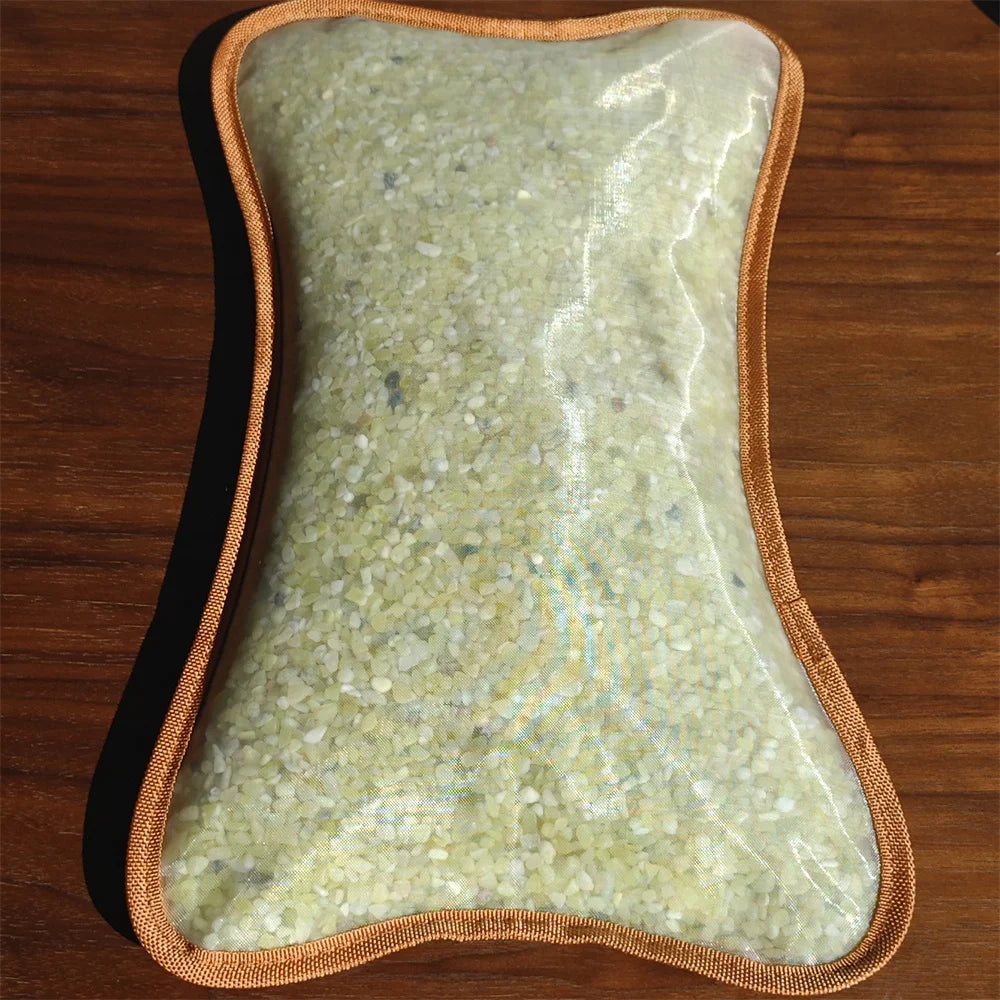 l Souterrain Jade Particle Pillow Small Stone Pillow Cooling Summer Pillow Single Person Bedding Universal ape