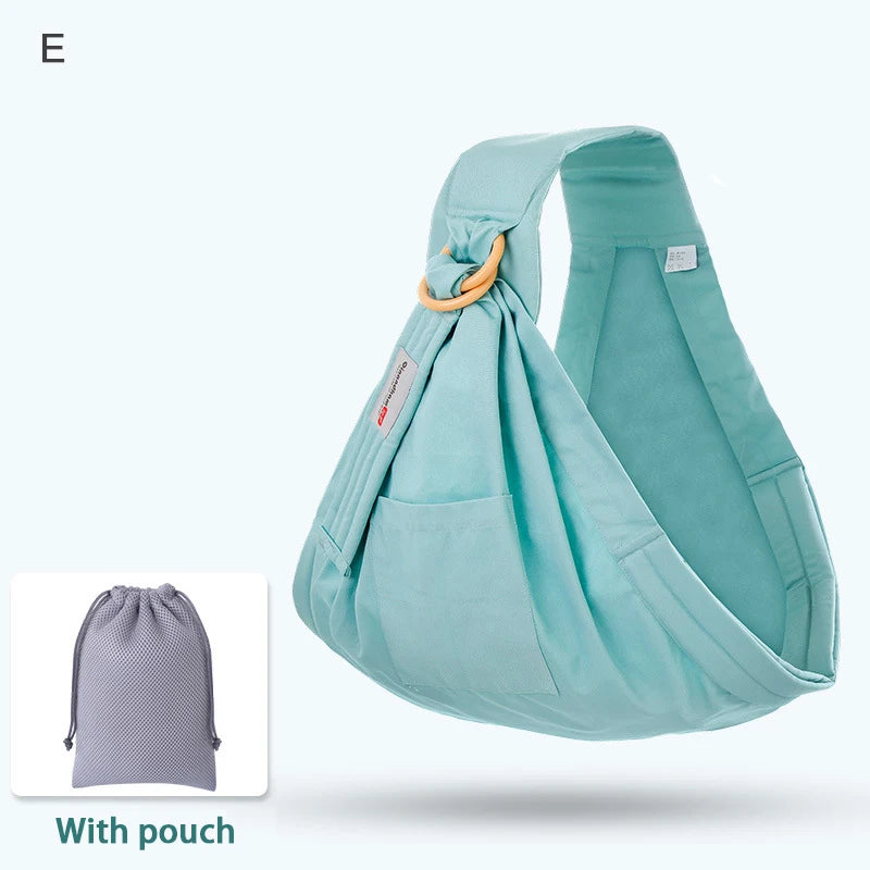 Wrap  Sling Dual Use  Nursing Cover Carrier Mesh Fabric Breastfeeding Carriers Up To 130 Lbs (0-36M)