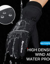 Winter Warm Mountain Snowboard Gloves Men Women Cold Snow Skiing Mittens Waterproof Snowmobile Handschoemen Black M L XL