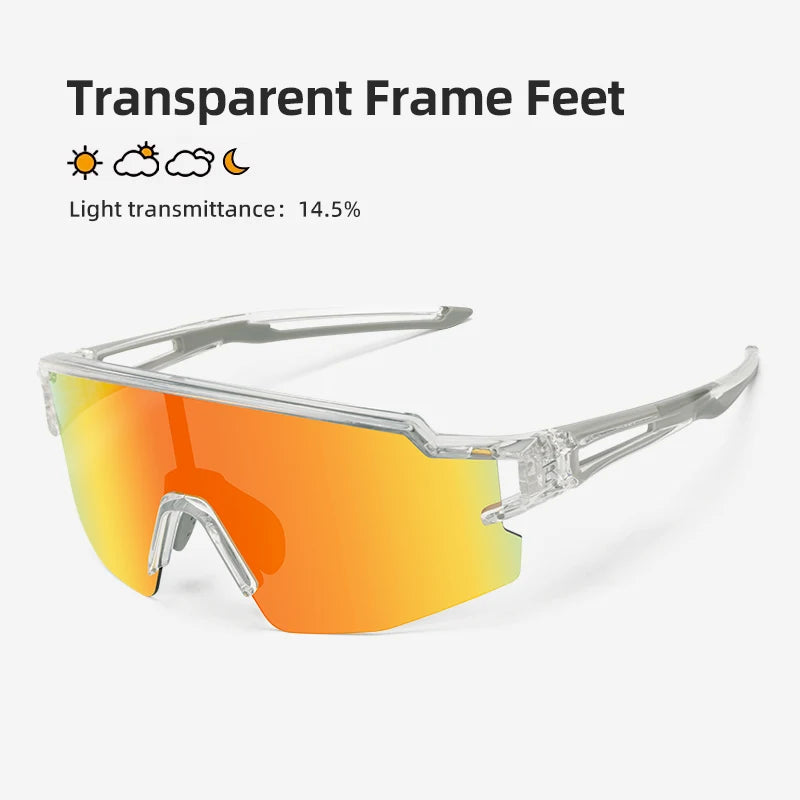 Bike Glasses Polarized UV400 Sun Protection Bicycle Goggles Boys Girls Sports Running MTB Road Sunglasses