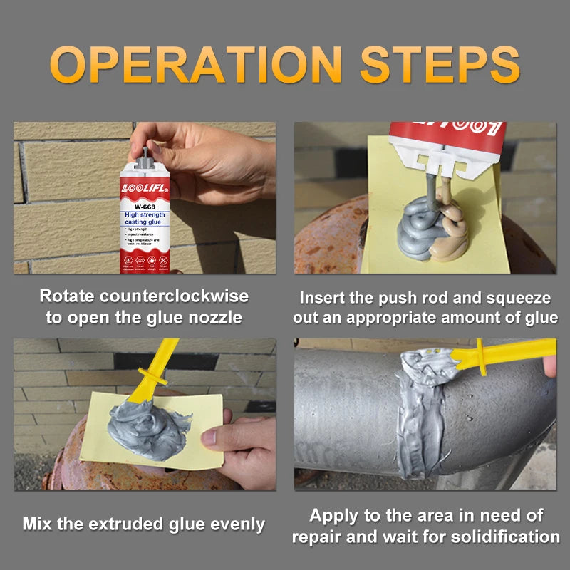 AB Universal Epoxy Resin Glue For Glass Metal Ceramic Waterproof Repairs High Adhesive Super Liquid Glue