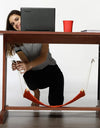 Work Table Computer Desk Footrests Mini Portable Comfortable Relaxing Leg Hammock Adjustable Office Footrest Foot Hammock