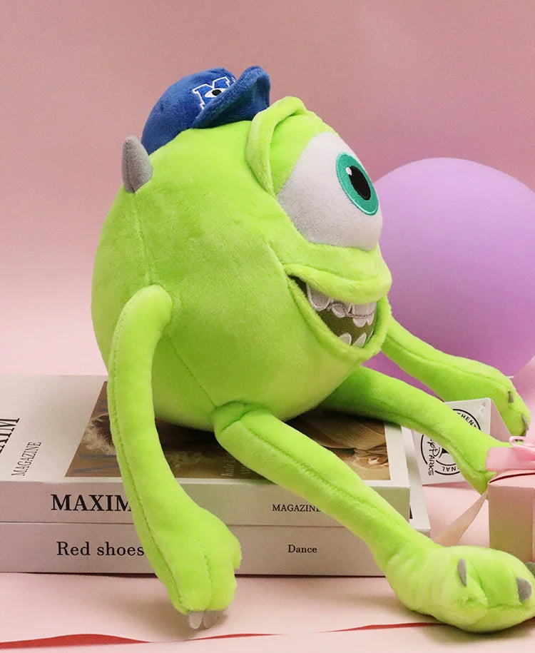 Fluffy Kawaii Sulley Mike Wazowsky Monsters University Stuffed Plush Animals Toy Sets Cute Pixar Doll For Boy Girl Birthday Gift