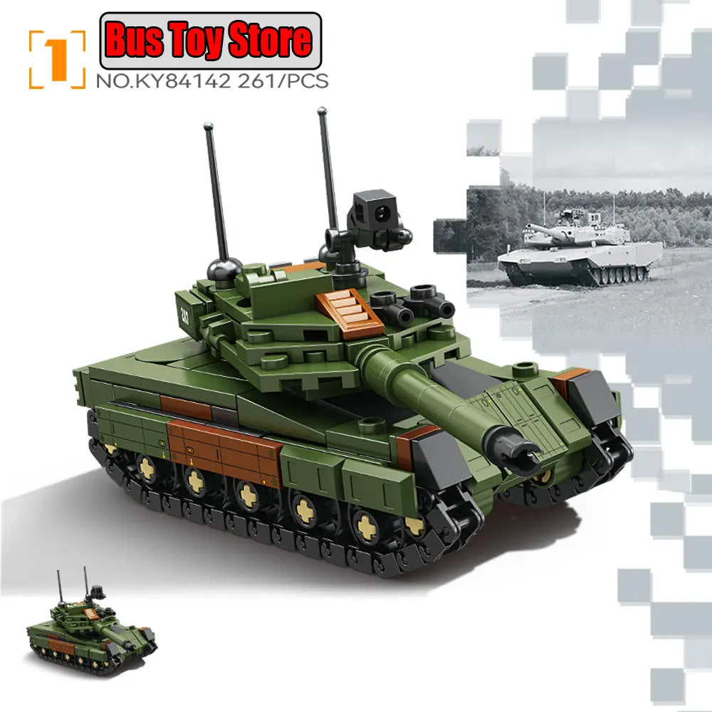 Aircraft Tank Aircraft Carrier MODERN EOLIPMENT MODERN WAR INFORMATION WW2 Military Model Building Blocks Bricks for Boy